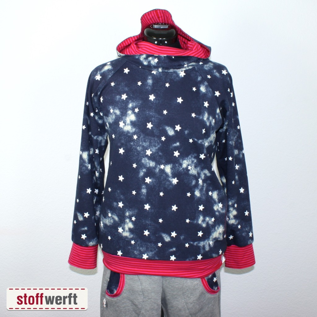 Sweatshirt Stars used look