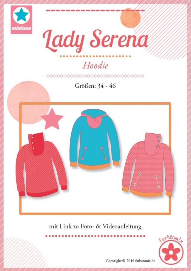 Schnittmuster Lady Serena von mialuna/farbenmix