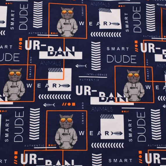 French Terry Druck – Smart Dude- Limited Edition – KATINOH