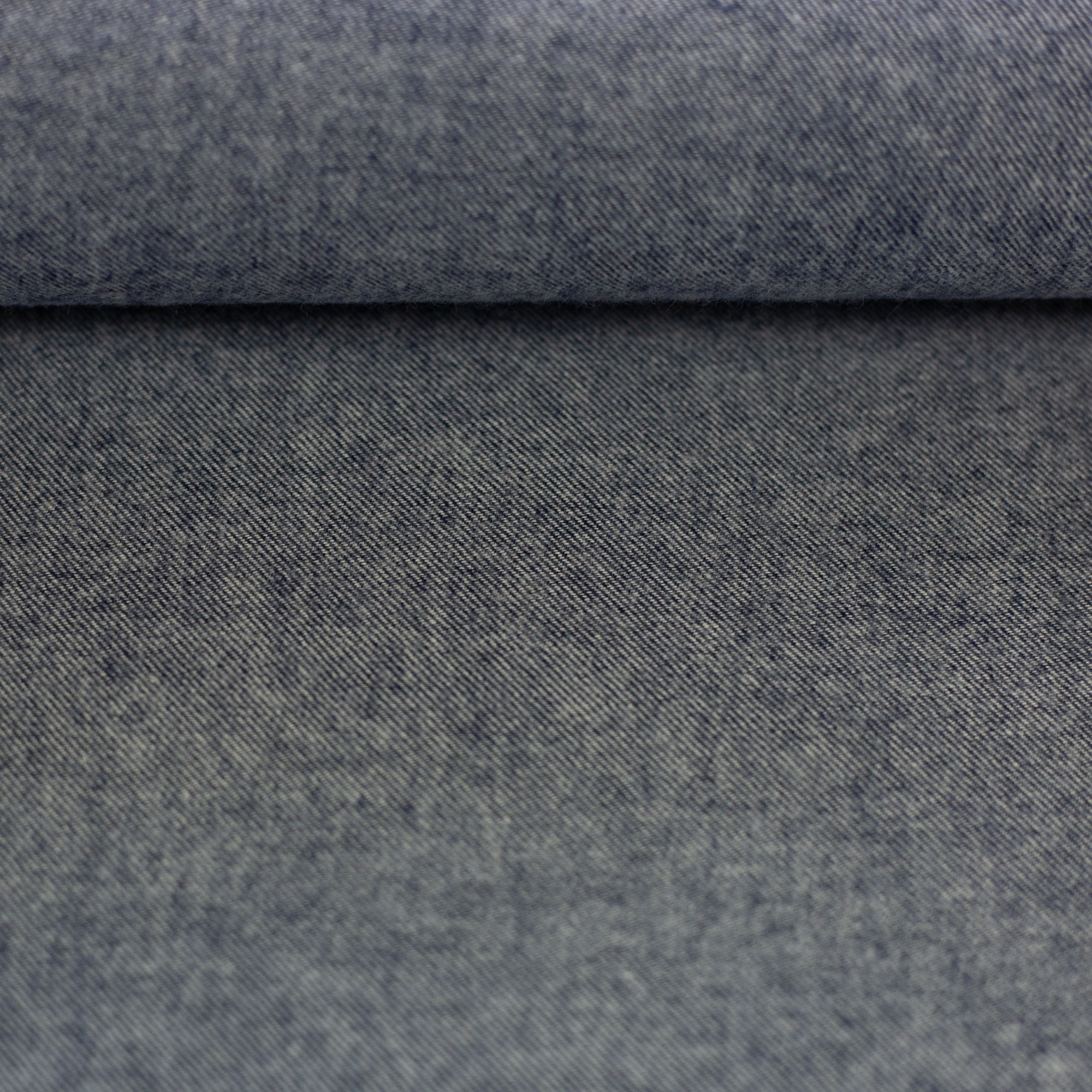 Baumwoll-Flanell Hudson grau