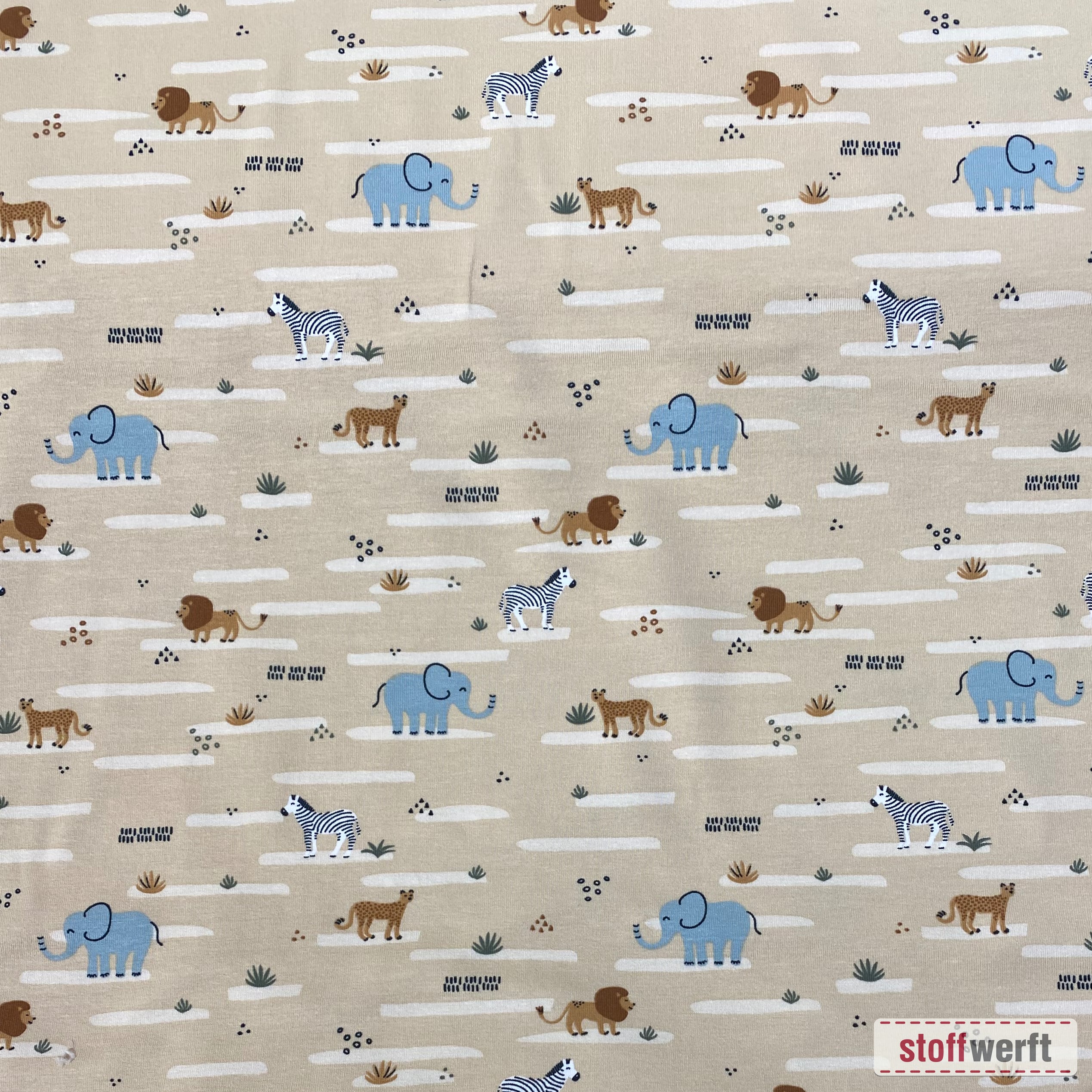 Baumwolljersey Safari