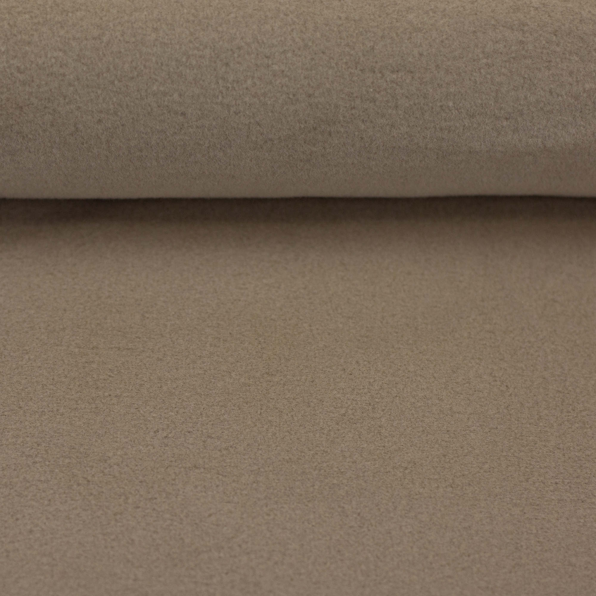 Baumwollfleece Carlos beige