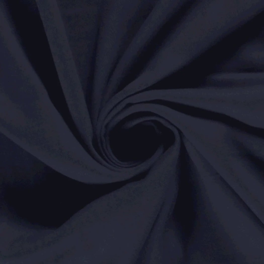Viskose Twill in dunkelblau
