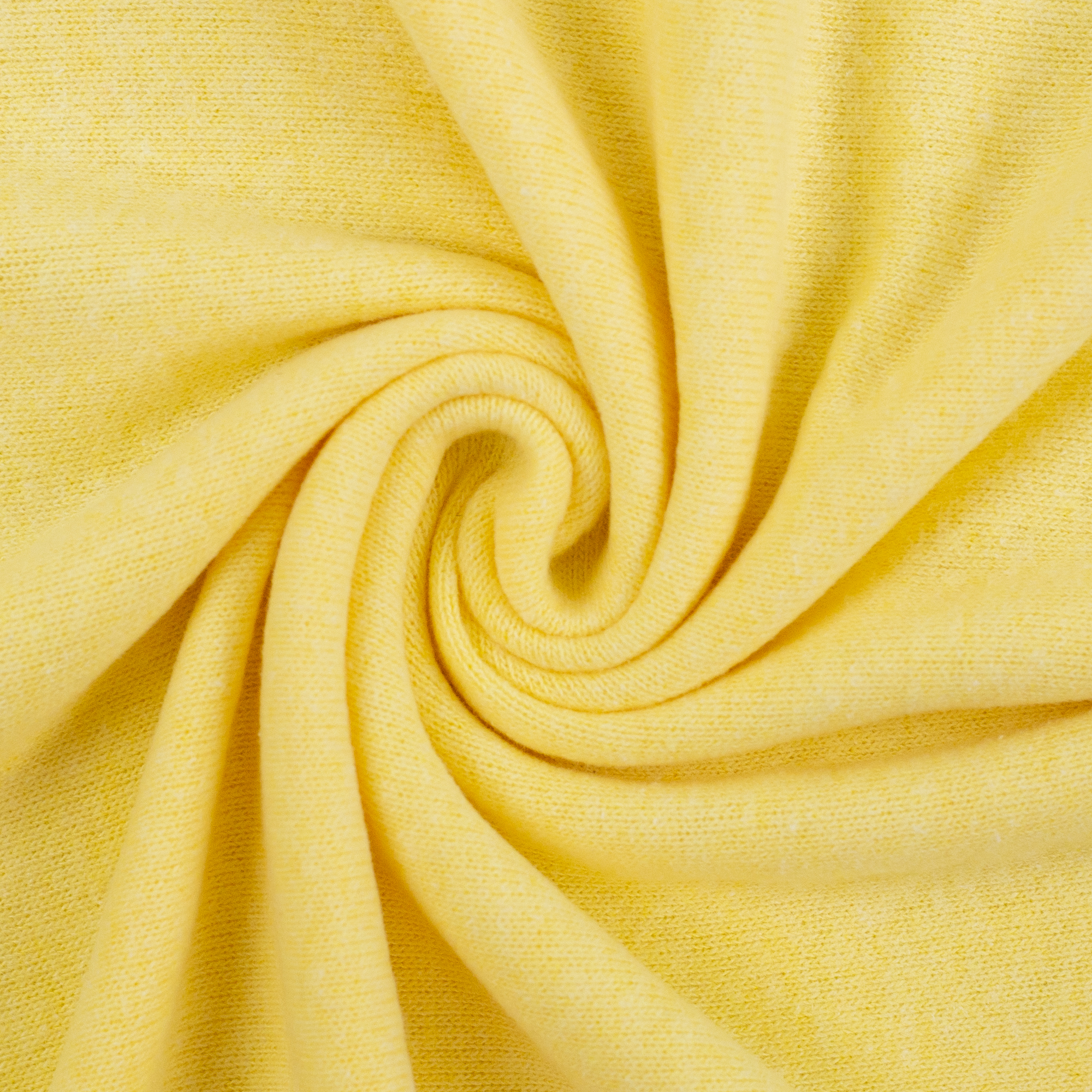 Strickstoff Bene gelb, angerauht, Made in Italy Strickstoff Bene gelb, angerauht, Made in Italy