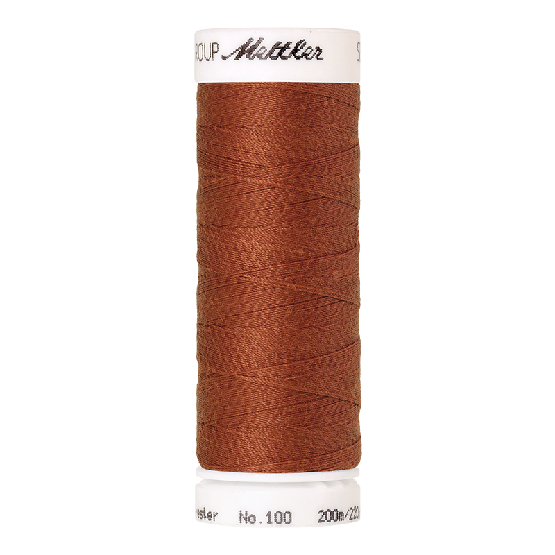 200m Seralon Allesnäher Nähgarn, Farbe 1054, Brick Red