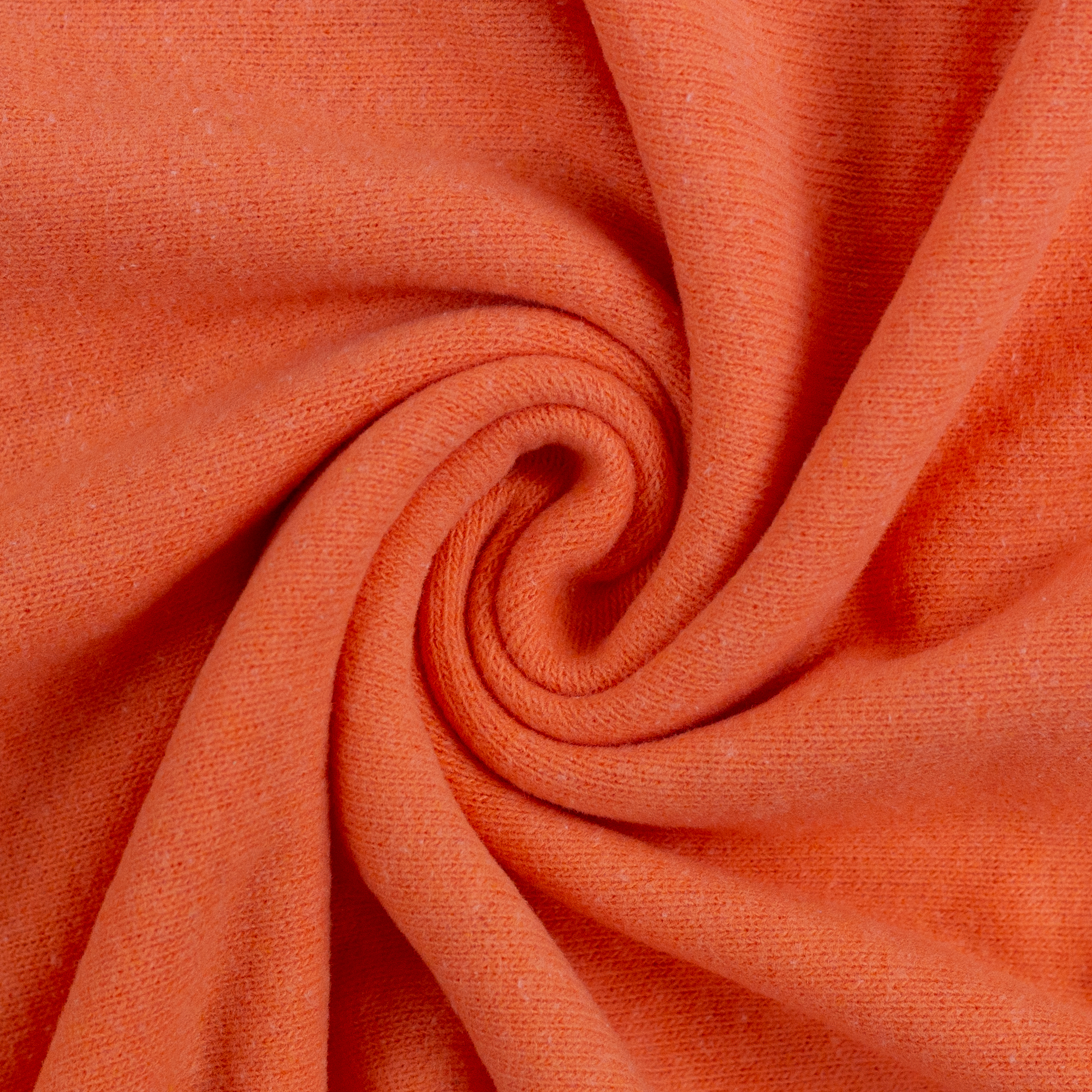 Strickstoff Bene koralle, angerauht, Made in Italy Strickstoff Bene koralle, angerauht, Made in Italy