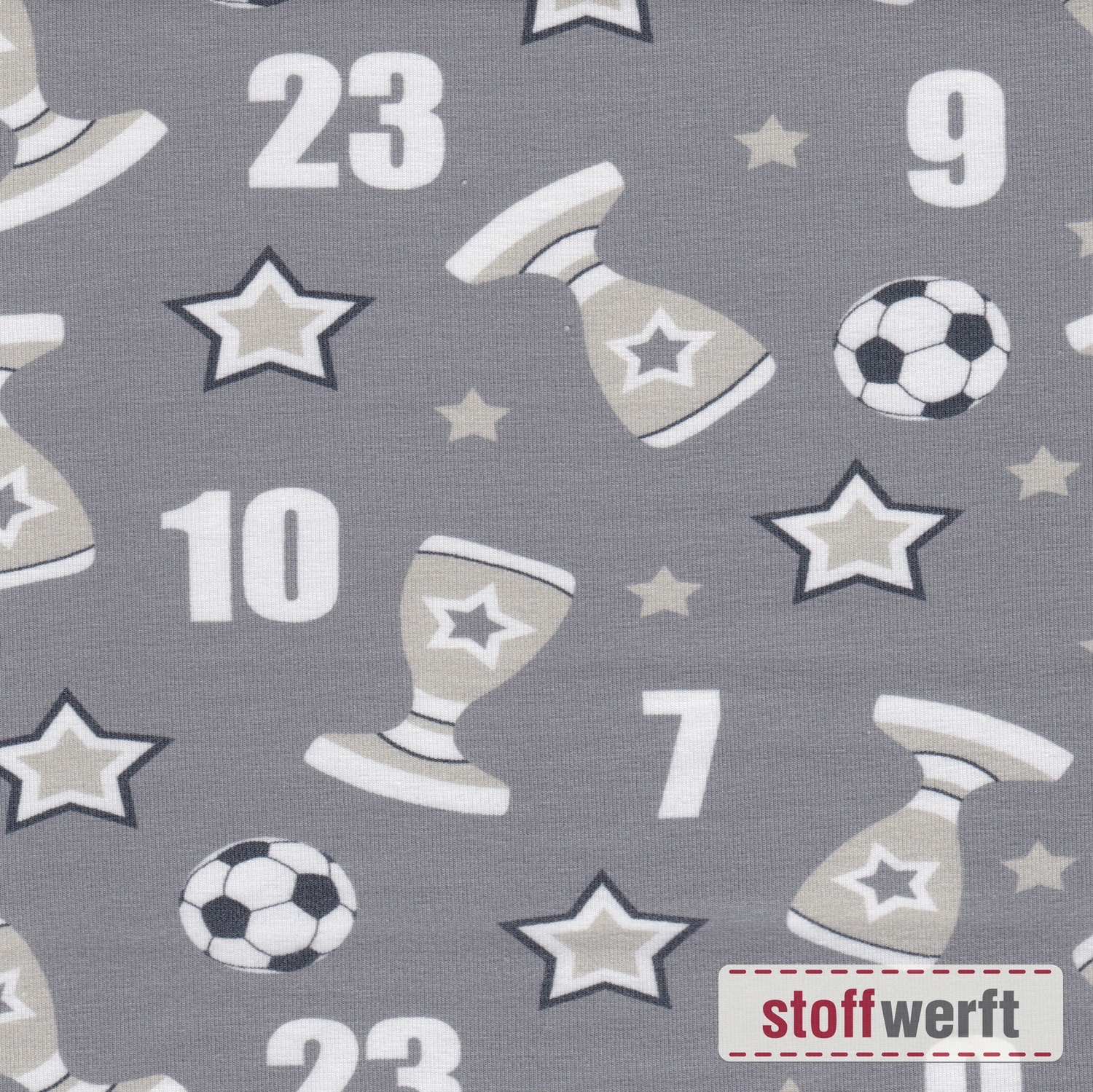 Jersey Fußball in grau