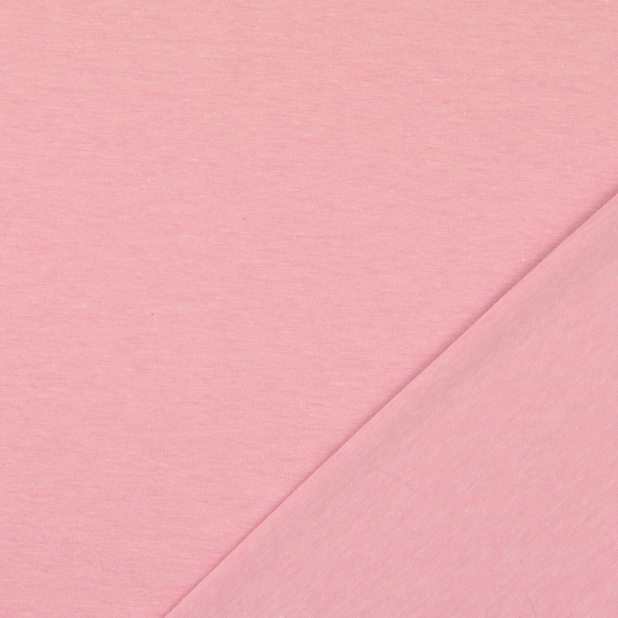 Baumwolljersey rosa meliert 