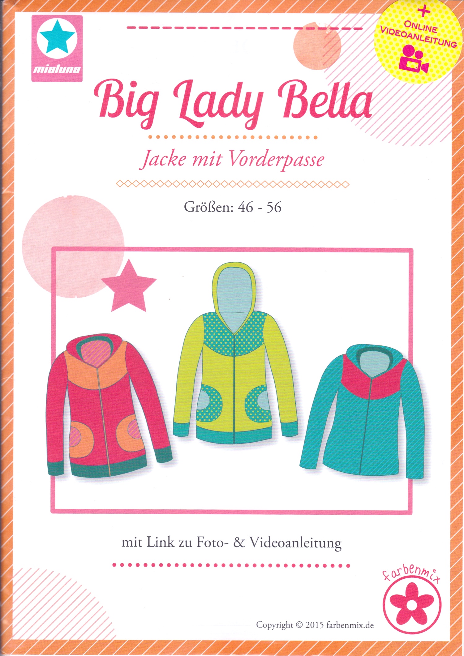 Big Lady Bella Jacke Schnittmuster