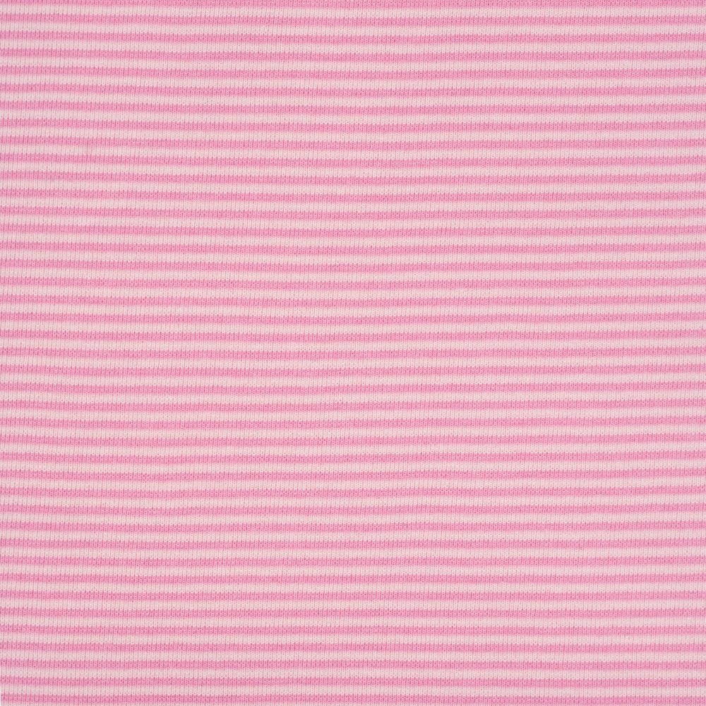 Bündchenware Andre in rosa / rosa gestreift