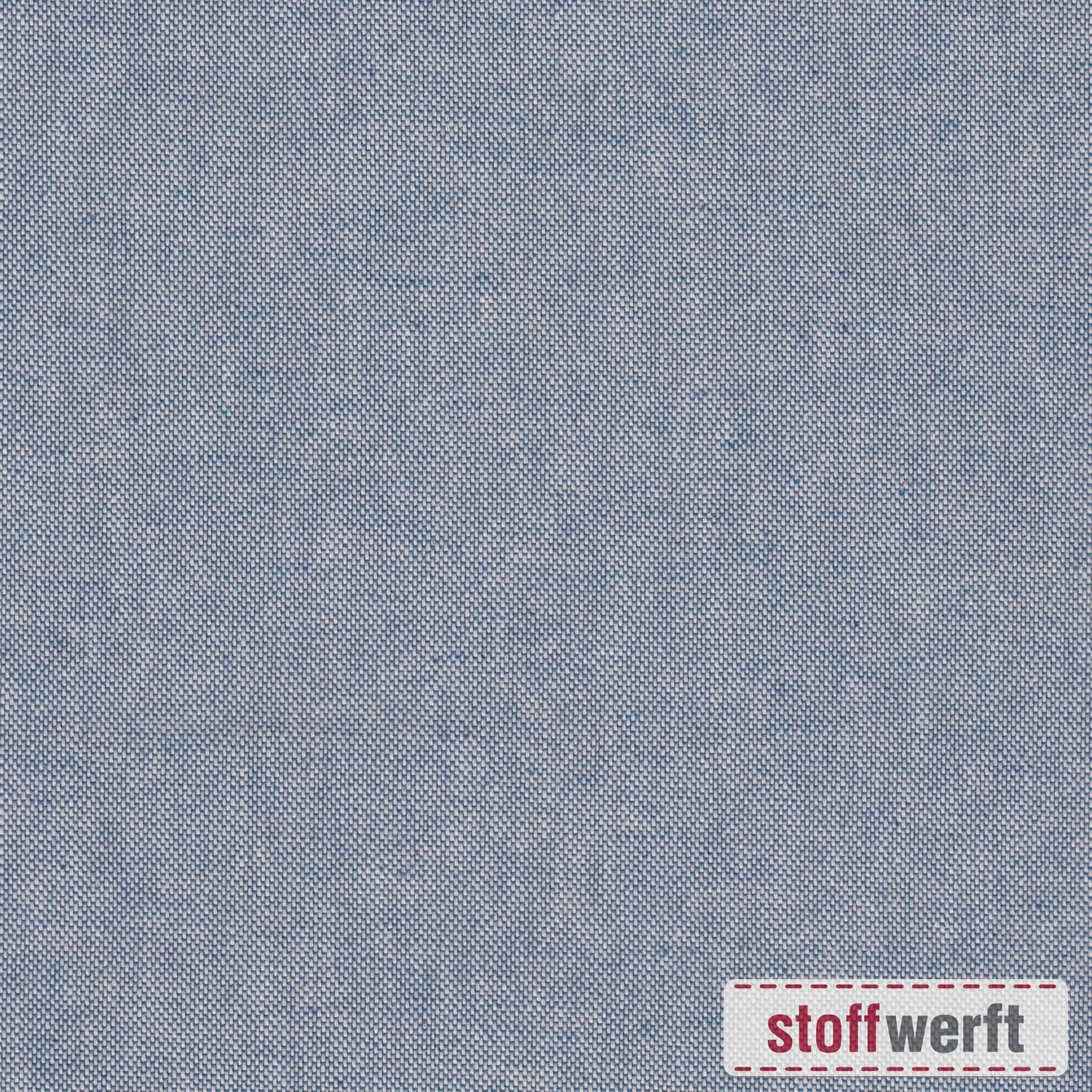 Dekostoff Salz und Pfeffer, blau-natur