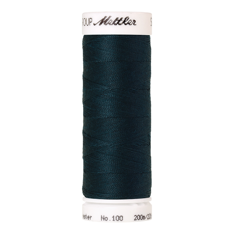 200m Seralon Allesnäher Nähgarn, Farbe 0763, Dark Greenish Blue