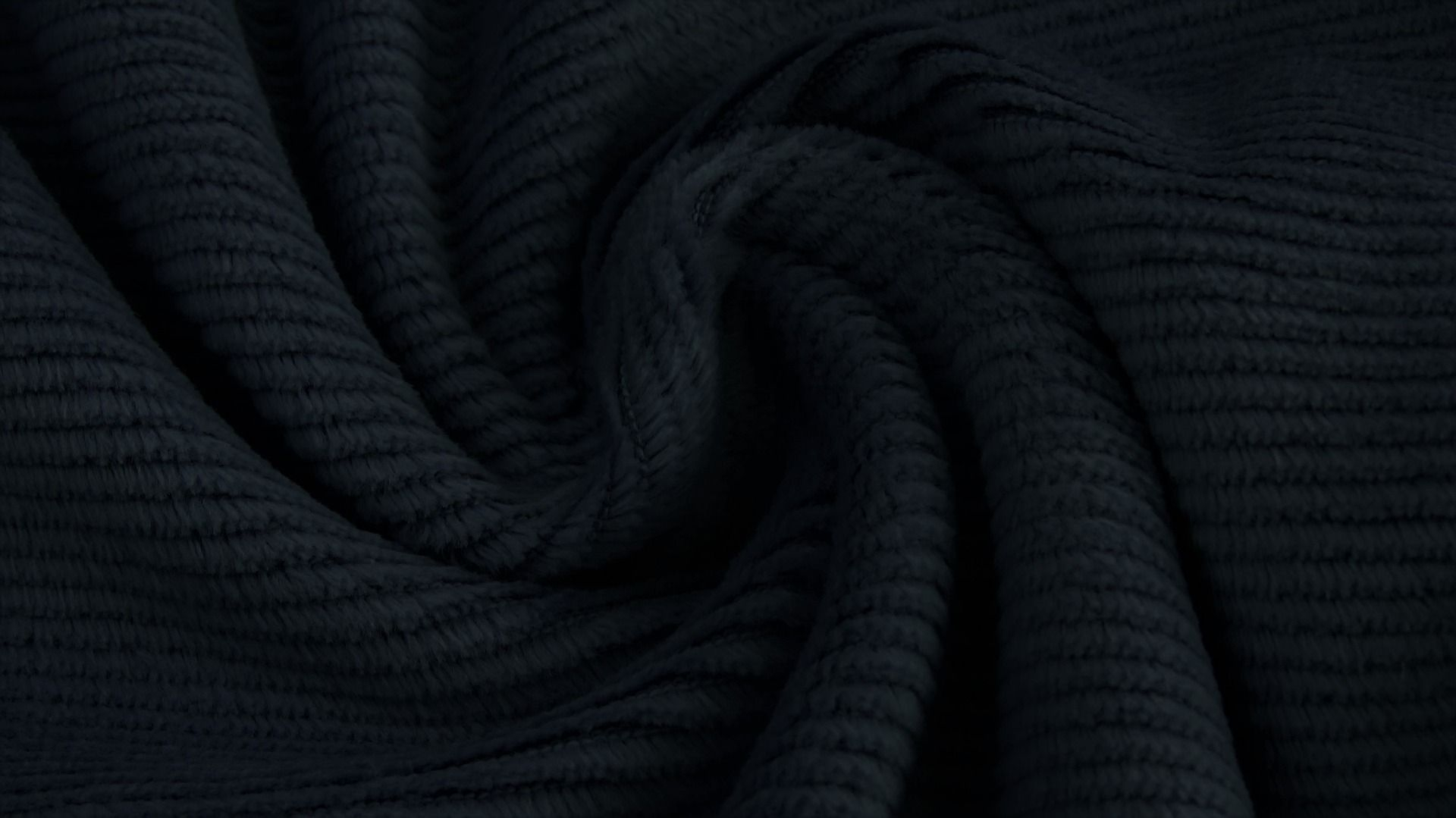 Cordjersey dunkelblau