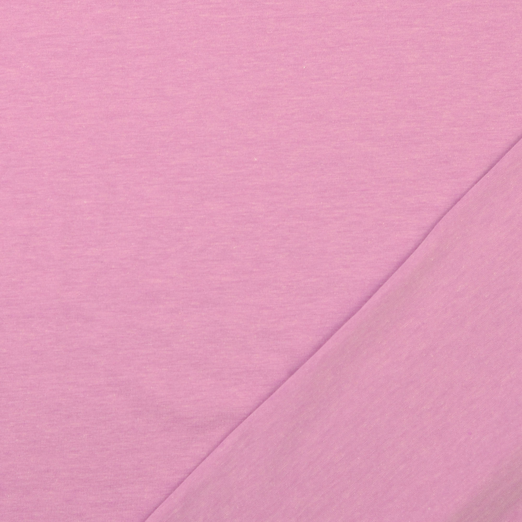 Baumwolljersey pink meliert 