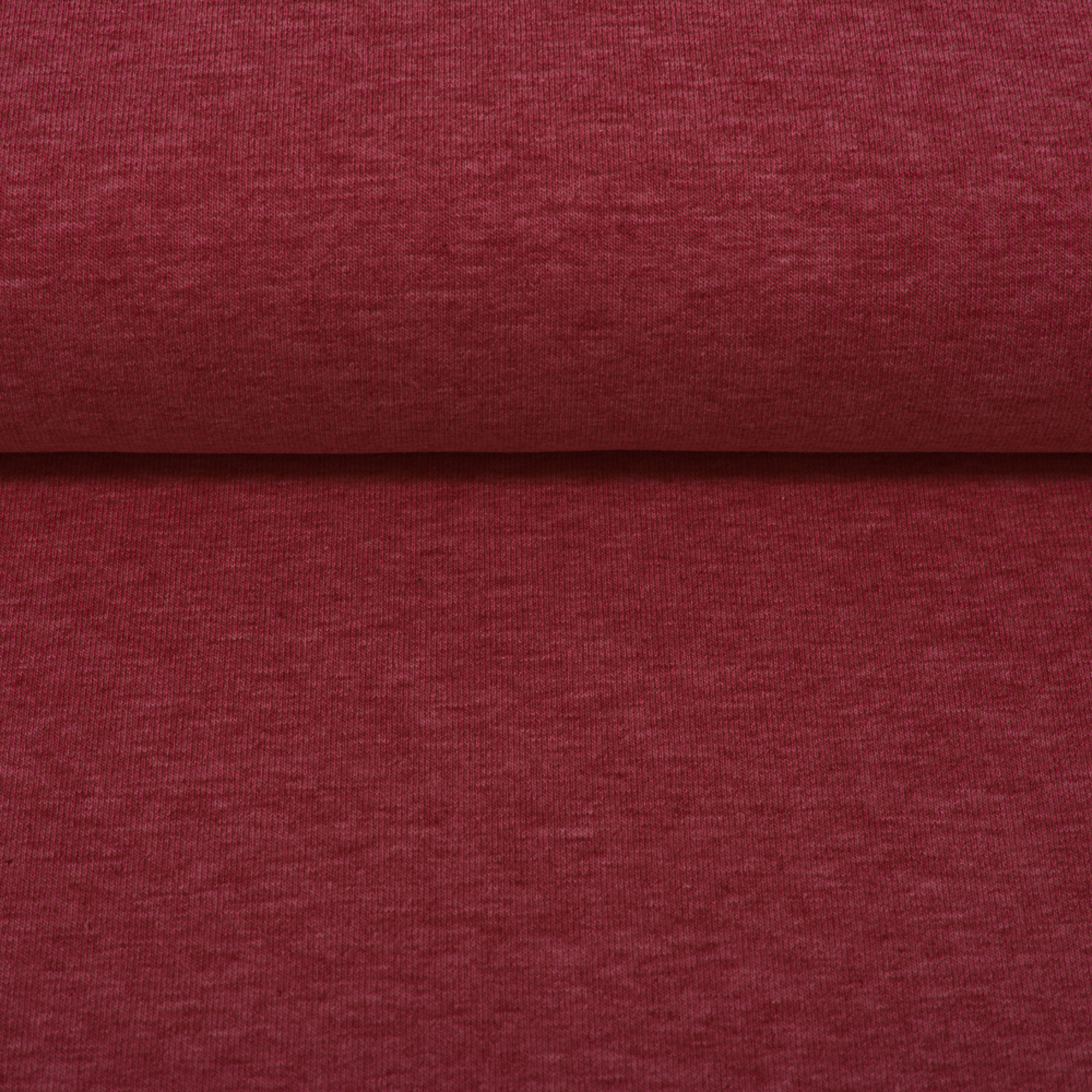 Sweat Maike melange burgundy - Ballen Sweat Maike melange burgundy, French Terry