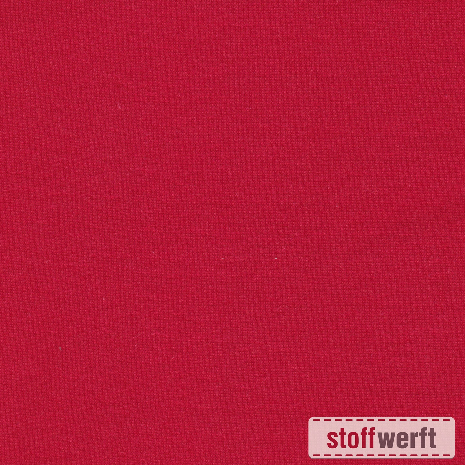 Leichte Bündchenware rot Leichte Bündchenware rot