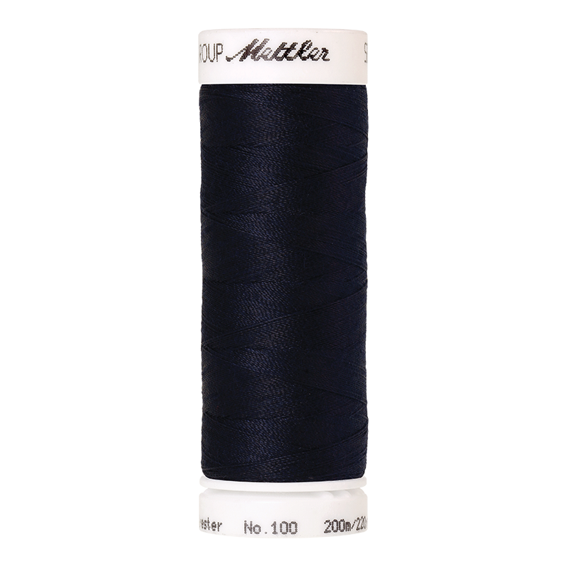 200m Seralon Allesnäher Nähgarn, Farbe 0827, Dark Blue 