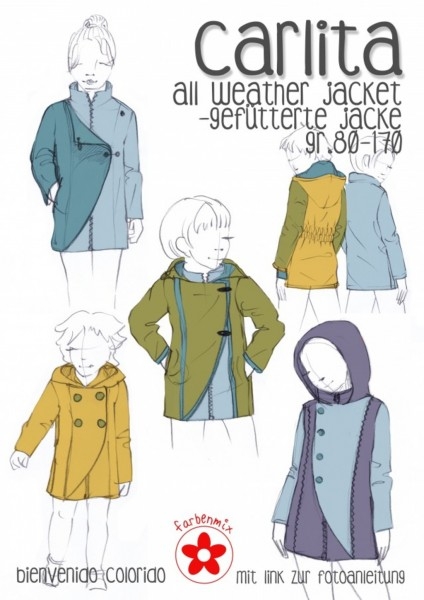 Carlita Jacke Schnittmuster