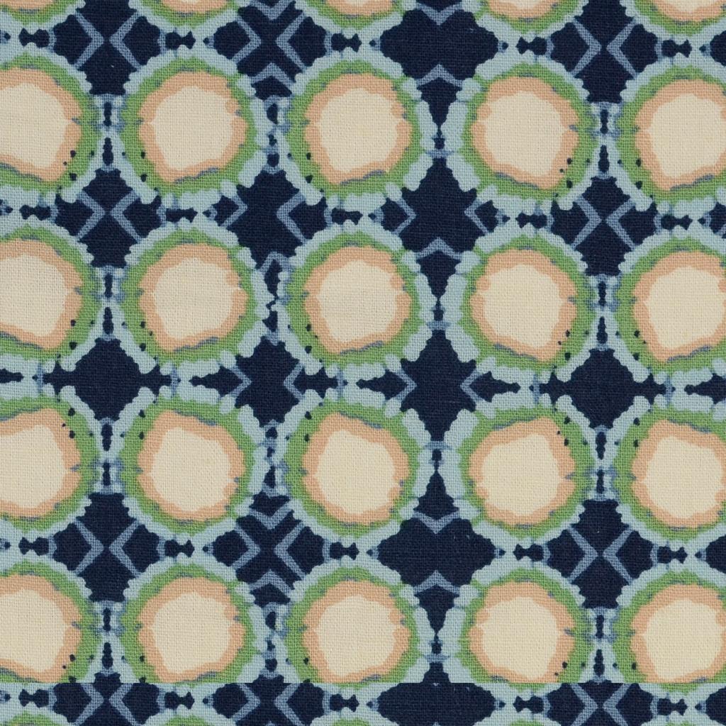 Leinen - Viskose in Batik Optik