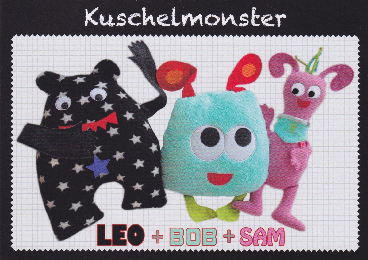Schnittmuster Kuschelmonster/-kissen