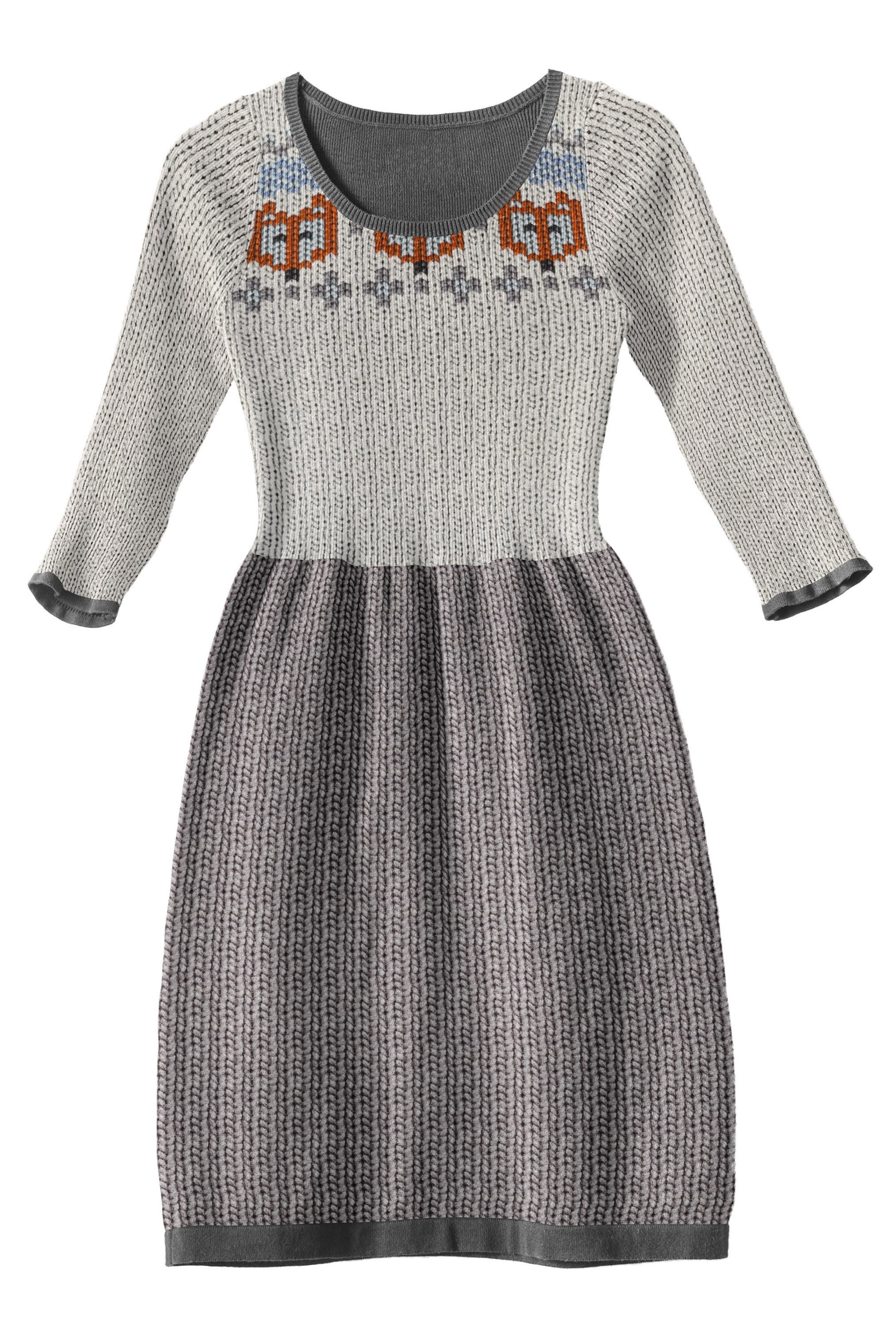 Cosy knitting by Cherry Picking Fox- grau