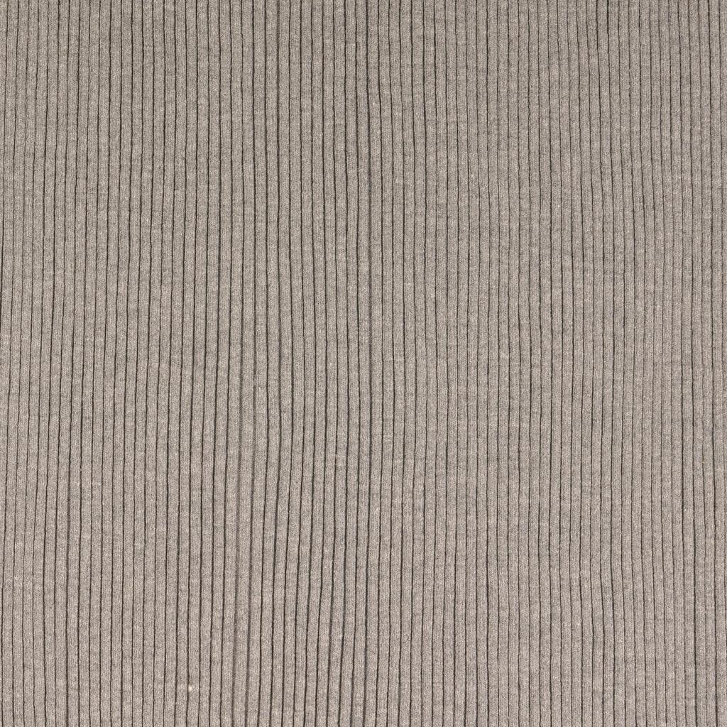 Grobstrickbündchen melange grau