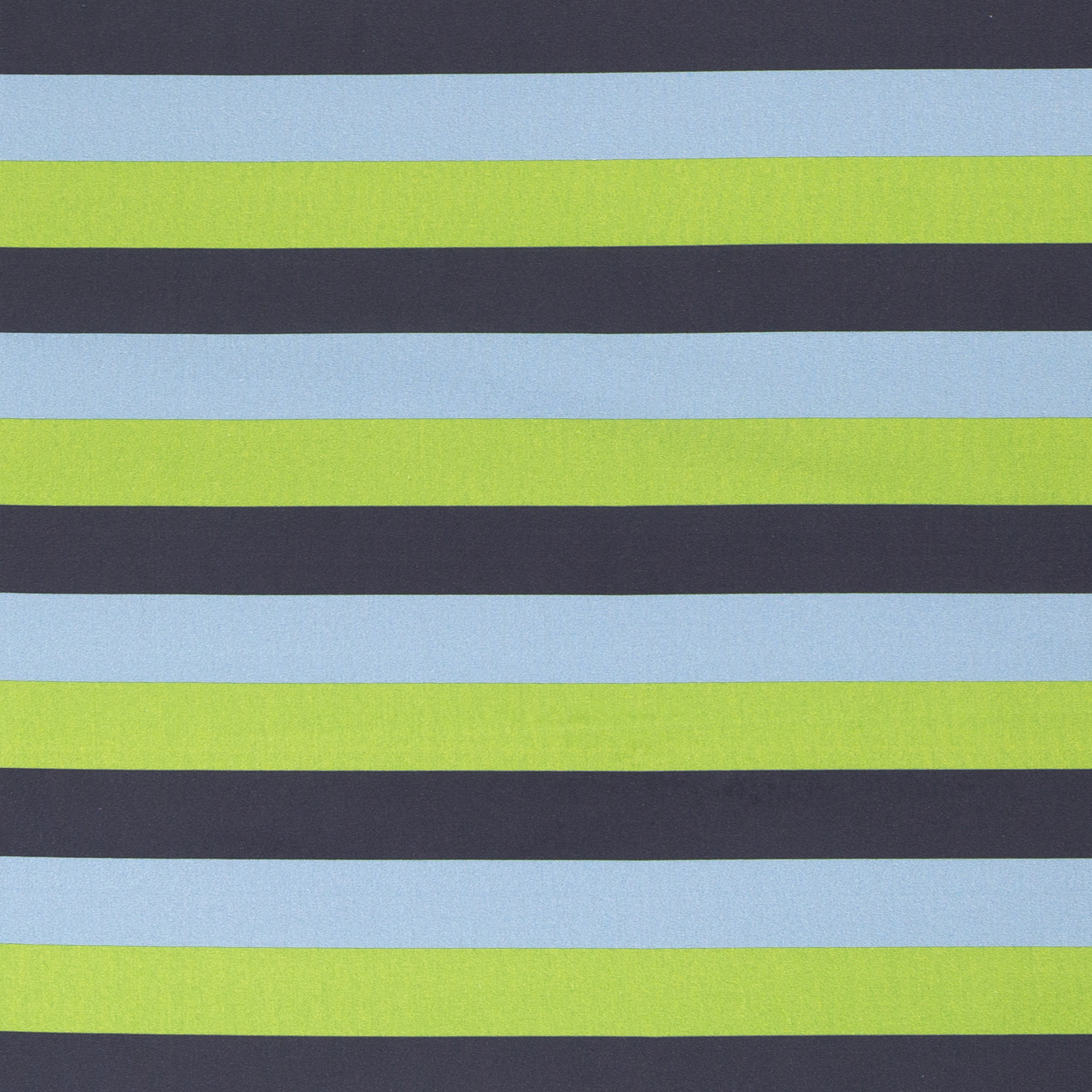 Baumwolldruck Kim Streifen - navy-grün-blau
