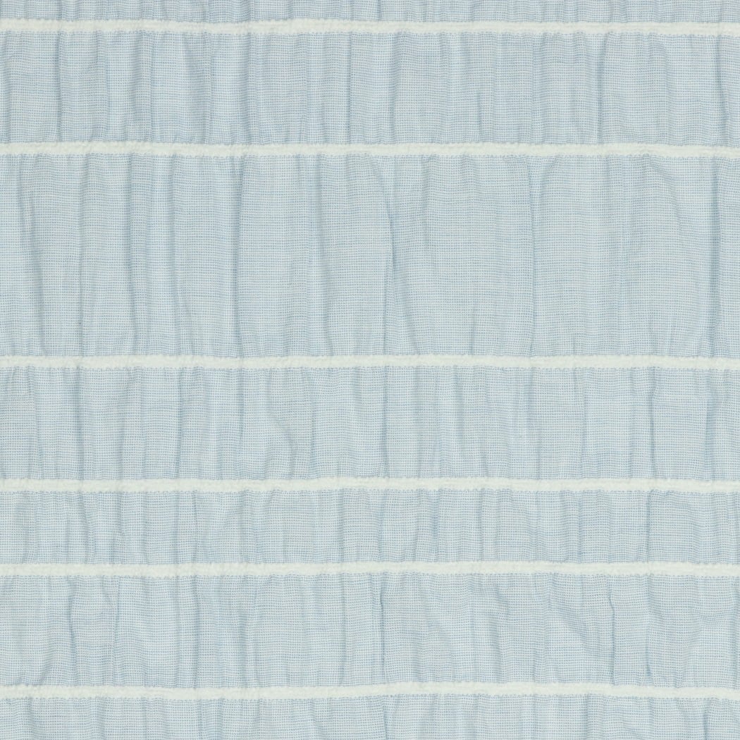 Fancy- gesmokter Baumwollstoff in hellblau