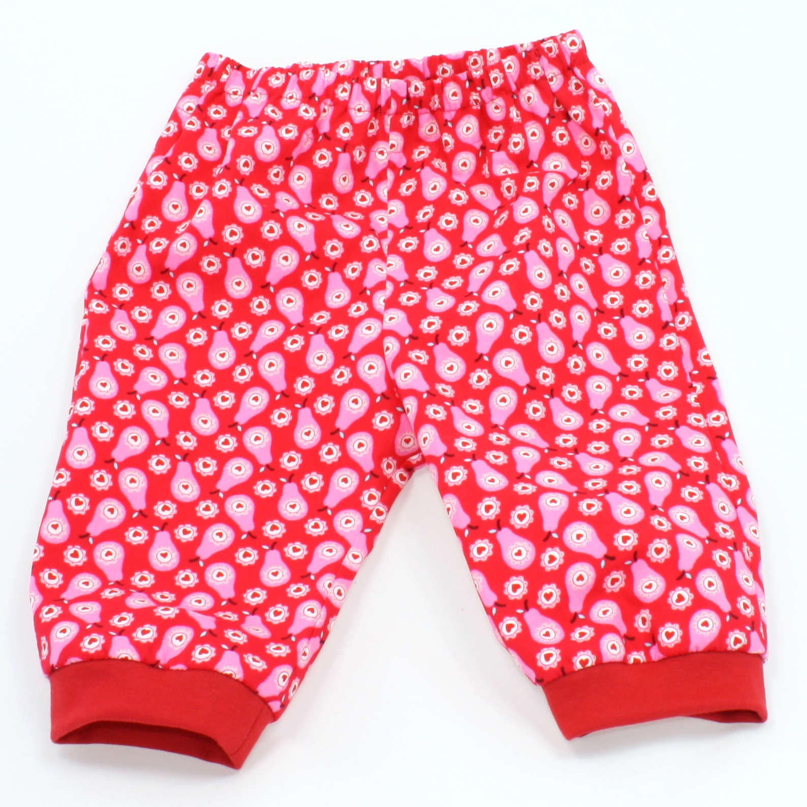 Babyhose Love Pears Crimson Gr. 62-68