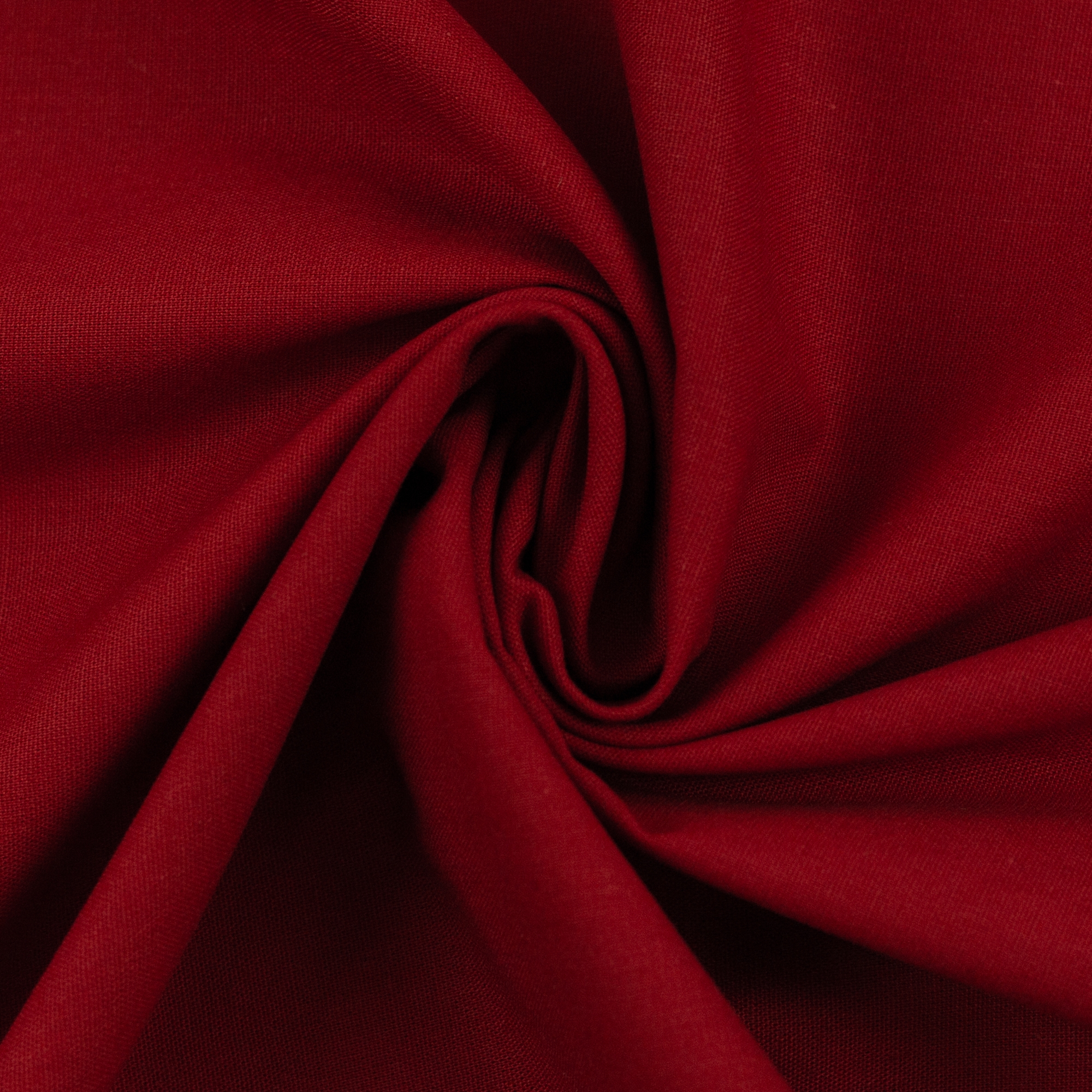 Baumwollstoff Heide burgundy