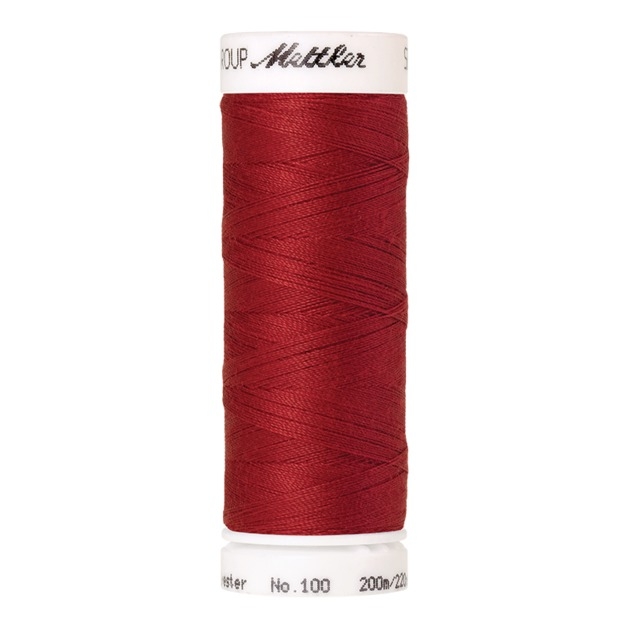 200m Seralon Allesnäher Nähgarn, Farbe 0504, Country Red