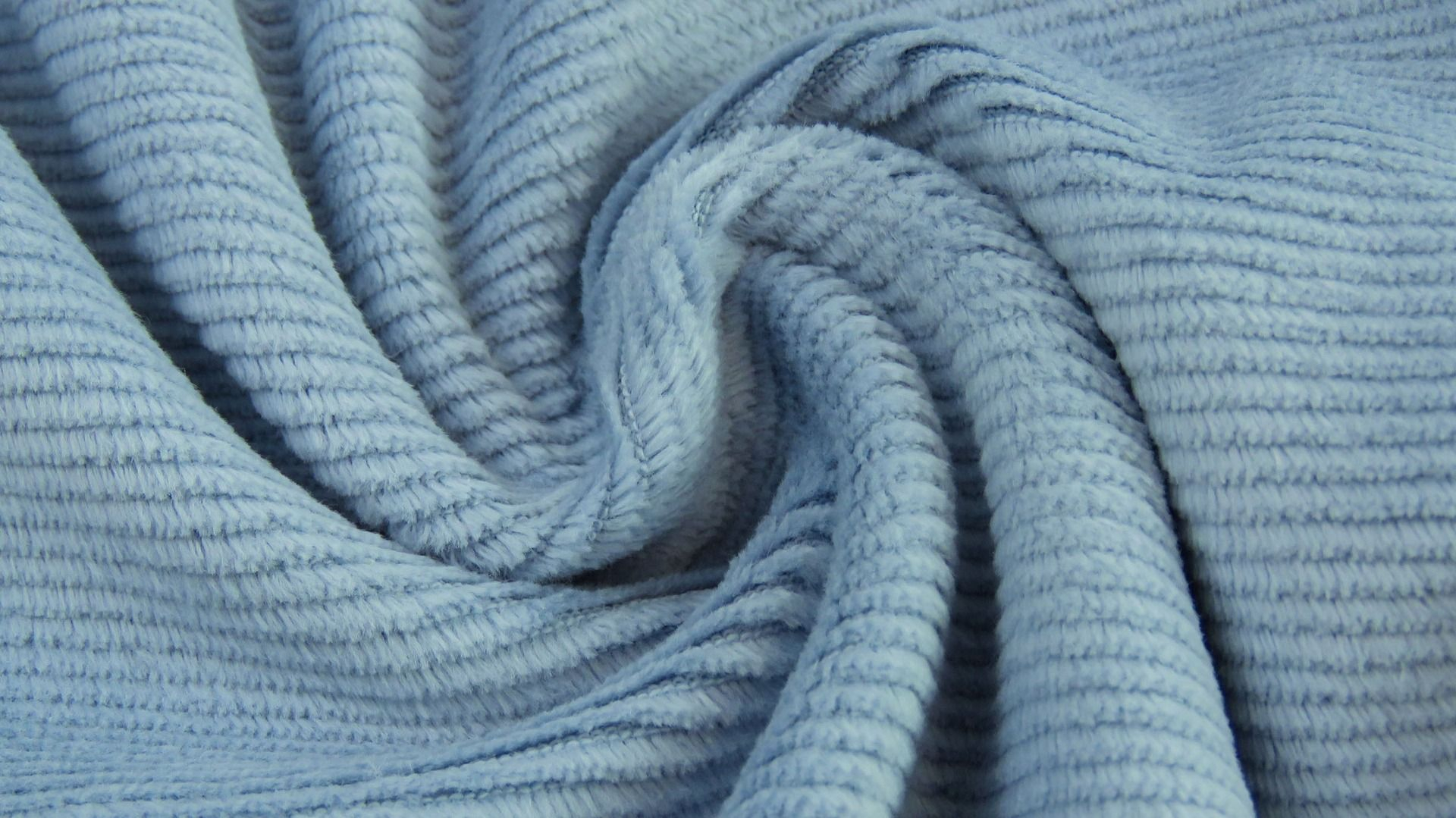 Cordjersey hellblau